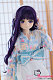 MW Girl(魔物姫) 135cm 知知(Zhizhi) チェック柄和風メイド衣装 紫髪の美少女ダッチワイフ 清楚系 宣伝画像はフルシリコン バスト小