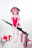 立ちポーズ 武器を持ったlovedoll ヘアアクセ付