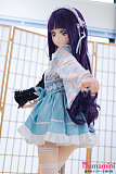 斜め後ろ姿 和風メイド 紫髪美少女 リアルダッチワイフ 知知 MWGirl