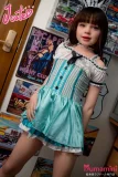 可愛い立ちポーズ 128cm ショートヘア リアル美少女