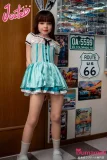 フルリワンピース姿 エロ美少女 小柄ラブドール 128cm