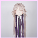 MW Girl(魔物姫) 135cm 知知(Zhizhi) チェック柄和風メイド衣装 紫髪の美少女ダッチワイフ 清楚系 宣伝画像はフルシリコン バスト小