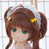 MW Girl(魔物姫) 132cm 樱子（Yingzi）和風メイド服 魔法少女 萌え系 美少女ダッチワイフ 宣伝画像はフルシリコン製 バスト小ボディ