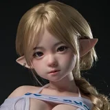 Jiusheng Doll フルシリコン製 110cm Eカップ #113B Loxiヘッド ラブドール エルフ耳 肥満系 軽量化ボディ ROS機能付き