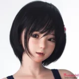Jiusheng Doll  125cm Cカップ  #129B Sanaヘッド 黒髪 スクール水着 リアル美少女ラブドール フルシリコン製 軽量化ボディ ROS機能付き