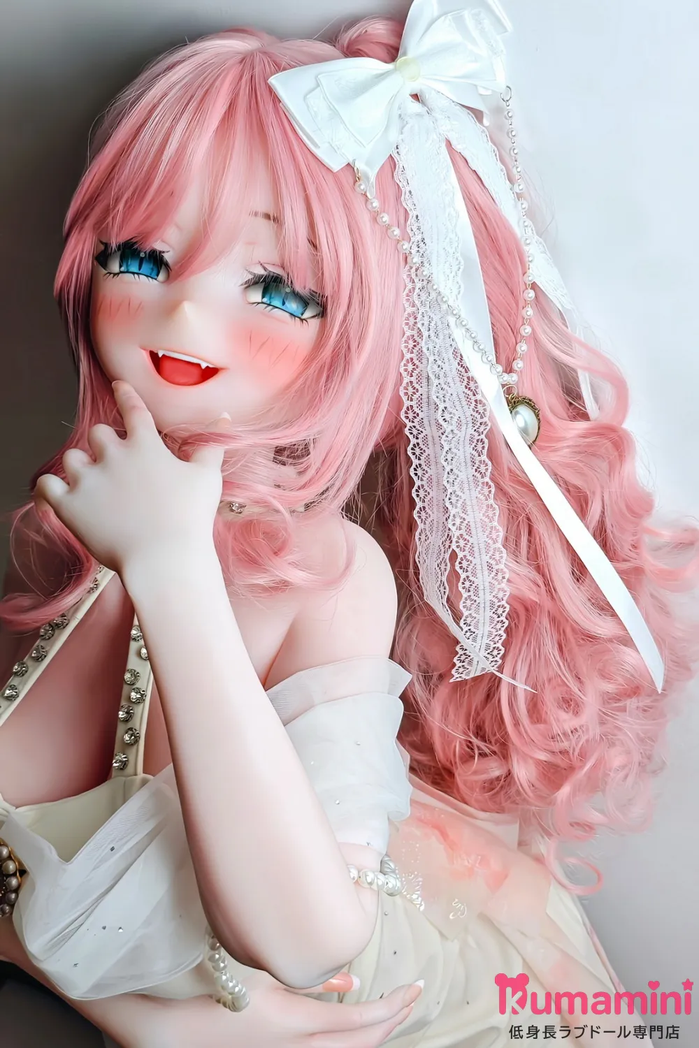 Elsa Babe 140cm-M RAD025 花坂由香 Hanasaka Yuka ピンクロングヘア 笑顔の美少女 二次元ラブドール 宣伝画像は140cm M ピンク肌