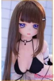 アニメドール ソフトビニール製ヘッド+TPE製ボディ WM Dolls 140cm Bカップ Y011ヘッド 金髪