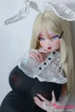爆乳美少女 130cm 小川梨花 うさぎ耳アクセを付けたラブドール