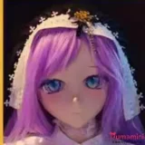 アニメドール ソフトビニール製ヘッド+TPE製ボディ WM Dolls 140cm Bカップ Y011ヘッド 金髪
