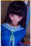 アニメドール ソフトビニール製ヘッド+TPE製ボディ WM Dolls 140cm Bカップ Y011ヘッド 金髪