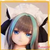 アニメドール ソフトビニール製ヘッド+TPE製ボディ WM Dolls 140cm Bカップ Y011ヘッド 金髪