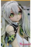 アニメドール ソフトビニール製ヘッド+TPE製ボディ WM Dolls 140cm Bカップ Y011ヘッド 金髪
