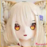 アニメドール ソフトビニール製ヘッド+TPE製ボディ WM Dolls 140cm Bカップ Y011ヘッド 金髪