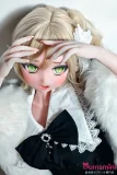手を上に載せたポーズ エルフ美少女 アニメラブドール Elsababe