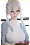 アニメドール ソフトビニール製ヘッド+TPE製ボディ WM Dolls 140cm Bカップ Y011ヘッド 金髪