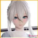 アニメドール ソフトビニール製ヘッド+TPE製ボディ WM Dolls 140cm Bカップ Y011ヘッド 金髪