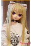 アニメドール ソフトビニール製ヘッド+TPE製ボディ WM Dolls 140cm Bカップ Y011ヘッド 金髪