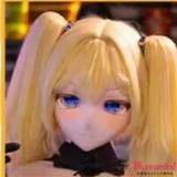 アニメドール ソフトビニール製ヘッド+TPE製ボディ WM Dolls 140cm Bカップ Y011ヘッド 金髪