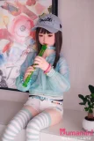 笛を吹く美少女アダルトドール MLW 座りポーズ 126cm