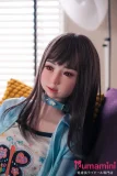 首輪アクセ付き 童顔ラブドール 126cm ロングヘア