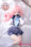 寝姿のアダルトドール 全身イメージ オッドアイの美少女