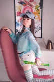 側面イメージ 笛を持った姿勢 リアルダッチワイフ