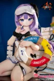 MOZUDOLL 二分ボディ 浮き輪を持ったラブドール ロングヘア