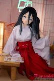 座り姿のダッチワイフ 145cm 穏やかな表情の美少女 爱丽丝