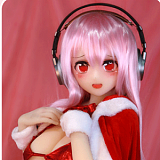 Aotume Doll M16ヘッド 145cm Bカップ セーラー服 藍髪 二次元 ダッチワイフ 宣伝画像はTPEヘッド＋TPEボディ【お客様投稿写真】