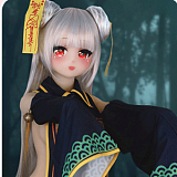 Aotume Doll M11ヘッド 135cm Bカップ ツインテール美少女 笑顔 可愛いアニメラブドール 宣伝画像はTPEヘッド＋TPEボディ【お客様投稿写真】