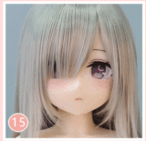 Aotume Doll M16ヘッド 145cm Bカップ セーラー服 藍髪 二次元 ダッチワイフ 宣伝画像はTPEヘッド＋TPEボディ【お客様投稿写真】