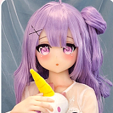 Aotume Doll M16ヘッド 145cm Bカップ セーラー服 藍髪 二次元 ダッチワイフ 宣伝画像はTPEヘッド＋TPEボディ【お客様投稿写真】