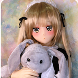 Aotume Doll M11ヘッド 135cm Bカップ ツインテール美少女 笑顔 可愛いアニメラブドール 宣伝画像はTPEヘッド＋TPEボディ【お客様投稿写真】