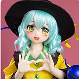 Aotume Doll M16ヘッド 145cm Bカップ セーラー服 藍髪 二次元 ダッチワイフ 宣伝画像はTPEヘッド＋TPEボディ【お客様投稿写真】