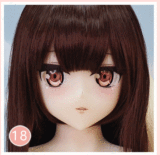 Aotume Doll M16ヘッド 145cm Bカップ セーラー服 藍髪 二次元 ダッチワイフ 宣伝画像はTPEヘッド＋TPEボディ【お客様投稿写真】