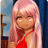 Aotume Doll M14ヘッド 145cm Bカップ 金髪 制服姿 元気系ラブドール 二次元 宣伝画像はTPEヘッド＋TPEボディ【お客様投稿写真】