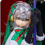 Aotume Doll M16ヘッド 145cm Bカップ セーラー服 藍髪 二次元 ダッチワイフ 宣伝画像はTPEヘッド＋TPEボディ【お客様投稿写真】