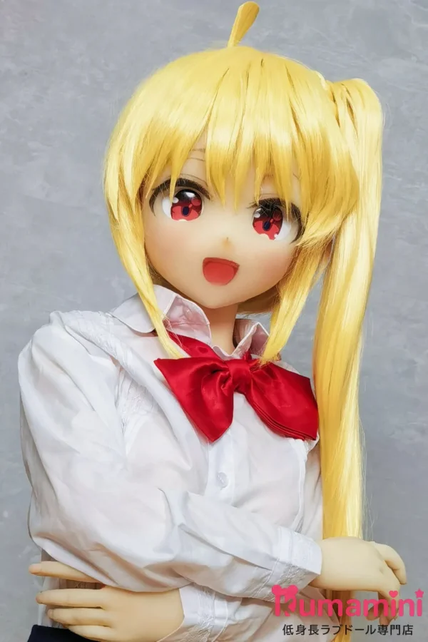 Aotume Doll M14ヘッド 145cm Bカップ 金髪 制服姿 元気系ラブドール 二次元 宣伝画像はTPEヘッド＋TPEボディ【お客様投稿写真】