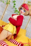 側面イメージ 可愛いミニスカートのアダルトドール Aotume