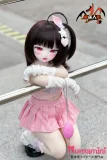 可愛いダッチワイフ ヘアアクセ付き 二次元美少女