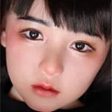 Jiusheng Doll 単体ヘッド シリコン製  ROS機能付き 可愛い リアルラブドール 自由選択 カスタマイズ可能