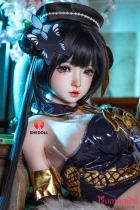 SHEdoll 140cm Cカップ 熙熙(xixi)ヘッド 竜華キサキ コスプレ 美少女 リアルドール シリコン製ヘッド+TPEボディ 宣材画像はROS機能付き