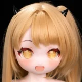 JSL DOLL 120cm AAカップ 小伊ヘッド 小さな角 小悪魔系美少女 ダッチワイフ 宣材画像ははソフビ製ヘッド+TPE製ボディ