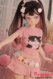 正面立ちポーズ ミニスカートのアダルトドール #201