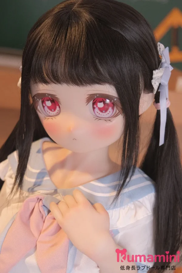 AMEDOLL 125cm #202ヘッド 黒髪 学生風ラブドール かわいい美少女 カスタマイズ可能 宣伝画像はフルシリコン製 画像と同じ衣装も付属