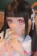 AMEDOLL 125cm #202ヘッド 黒髪 学生風ラブドール かわいい美少女 カスタマイズ可能 宣伝画像はフルシリコン製 画像と同じ衣装も付属