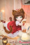 猫まねのリアルドール 可愛いポーズ 88cm