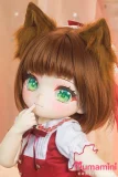 彩姫堂 88cm 萌桃 グリーンアイのラブドール 正面顔