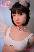 J-cute シームレス 153cm Bカップ AGE02 結月（ゆずき）ヘッド フルシリコン製 天使コス セクシー美少女 等身大ラブドール 軟質ヘッド＆口開閉機能付き