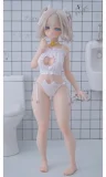 AMEDOLL 125cm #201ヘッド レムコス メイド風美少女 アニメラブドール カスタマイズ可能 宣伝画像はフルシリコン製